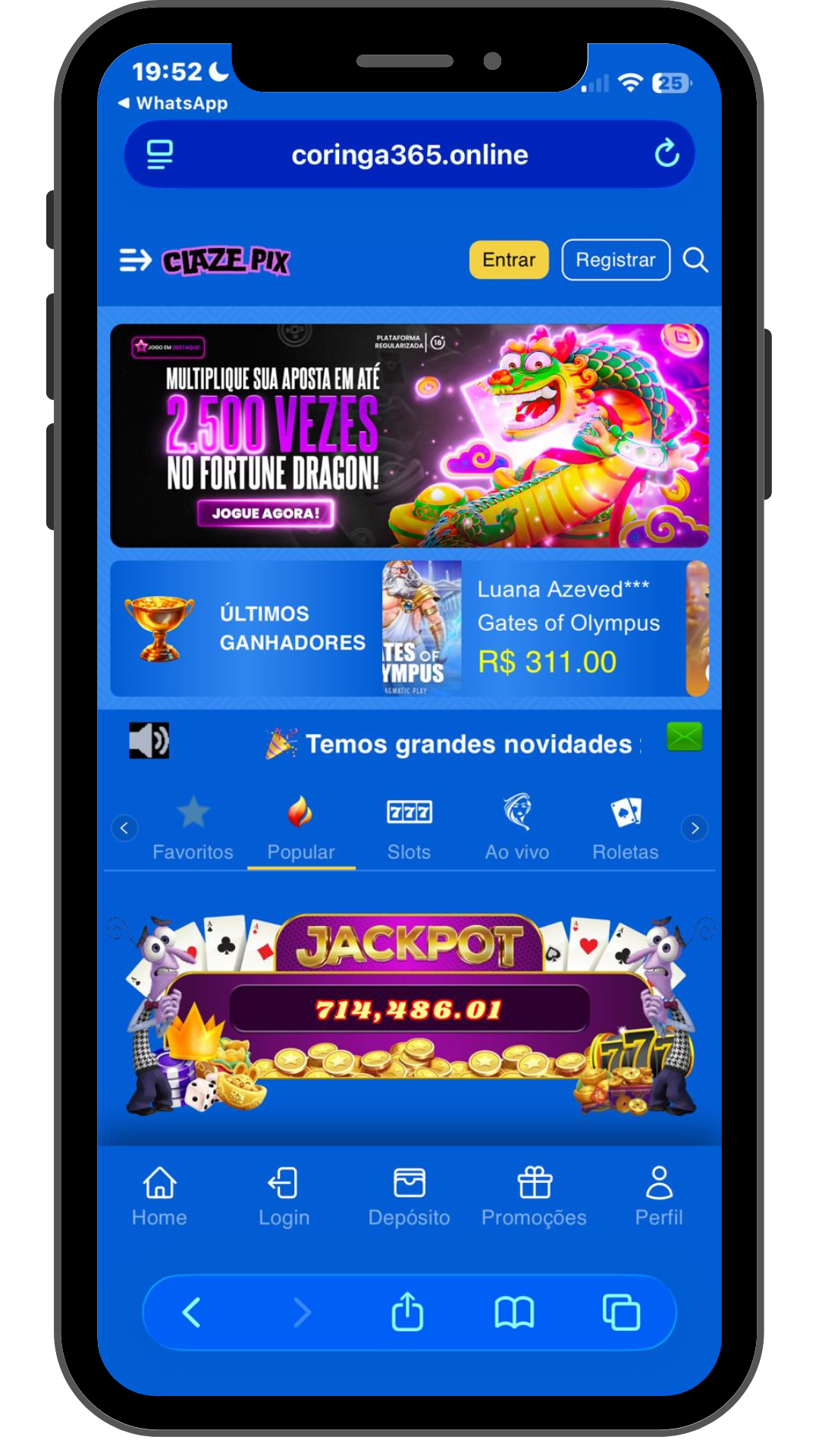 Caixa Misteriosa — Caixa Premiada